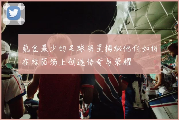 氪金最少的足球明星揭秘他们如何在绿茵场上创造传奇与荣耀